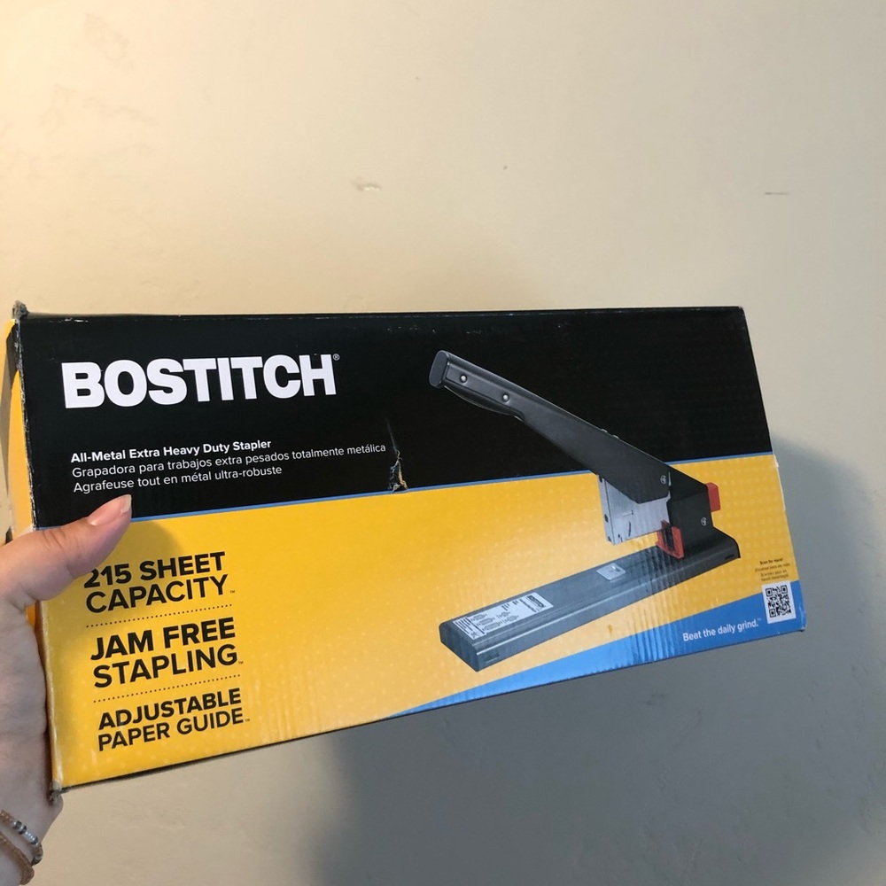 Bostich heavy duty stapler